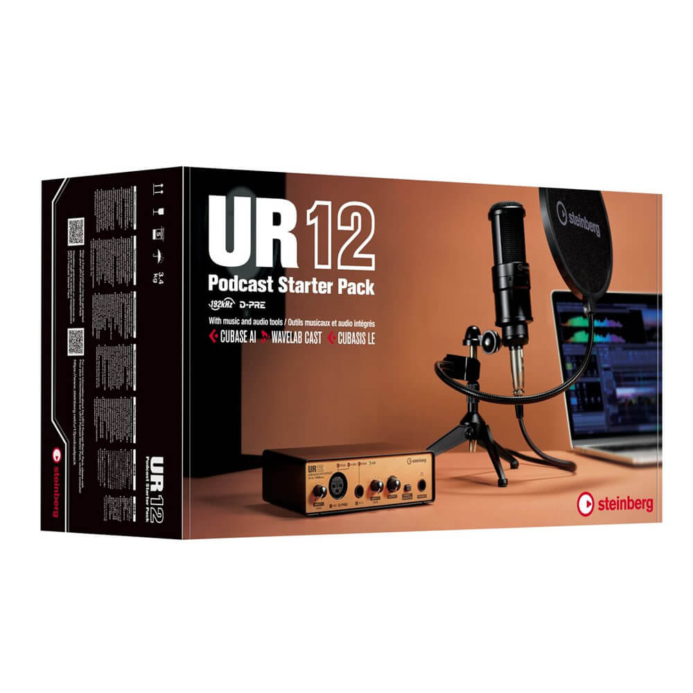 Steinberg UR12B PS Portable PodCaster Starter Pack