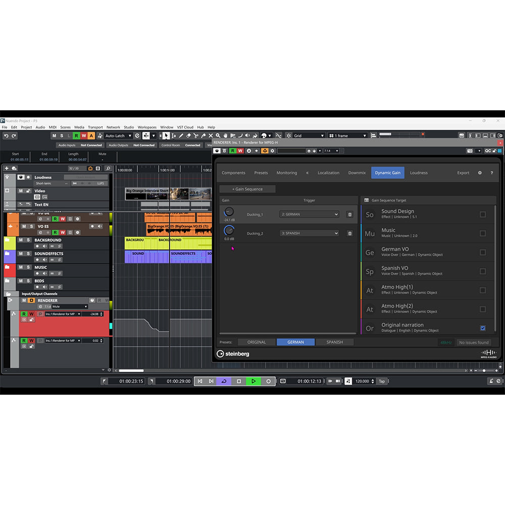 Steinberg Nuendo 13 Professional DAW Software (Download)