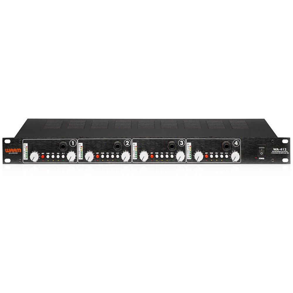 Warm Audio WA-412 4-channel Microphone Preamp