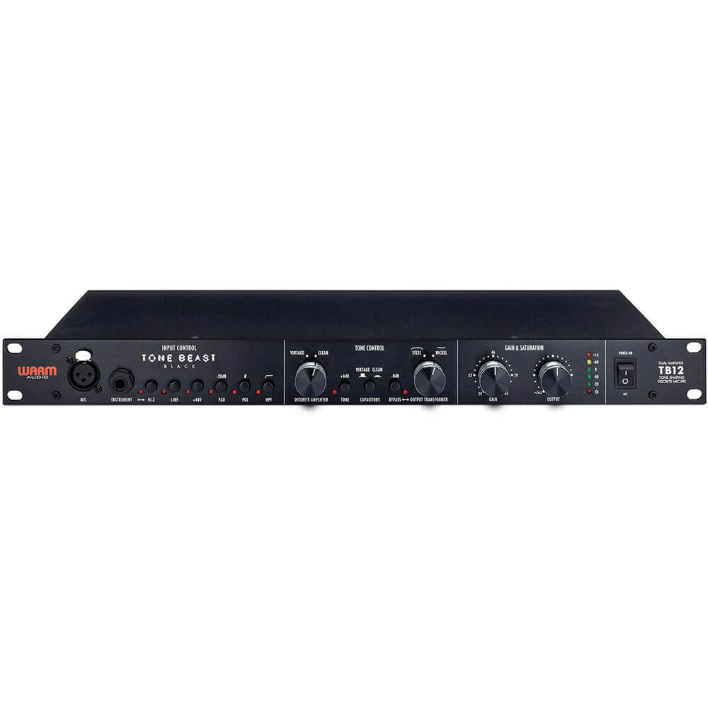 Warm Audio TB-12B Tone Beast Microphone Preamp Black