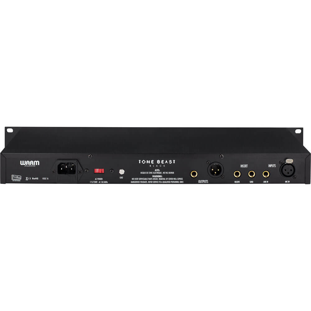 Warm Audio TB-12B Tone Beast Microphone Preamp Black