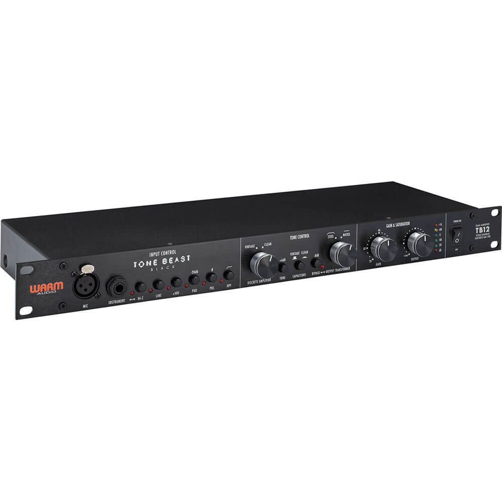 Warm Audio TB-12B Tone Beast Microphone Preamp Black