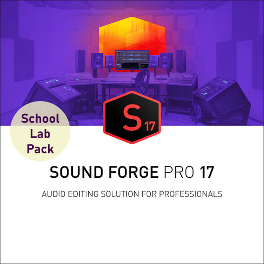 MAGIX Sound Forge Pro 17 School License