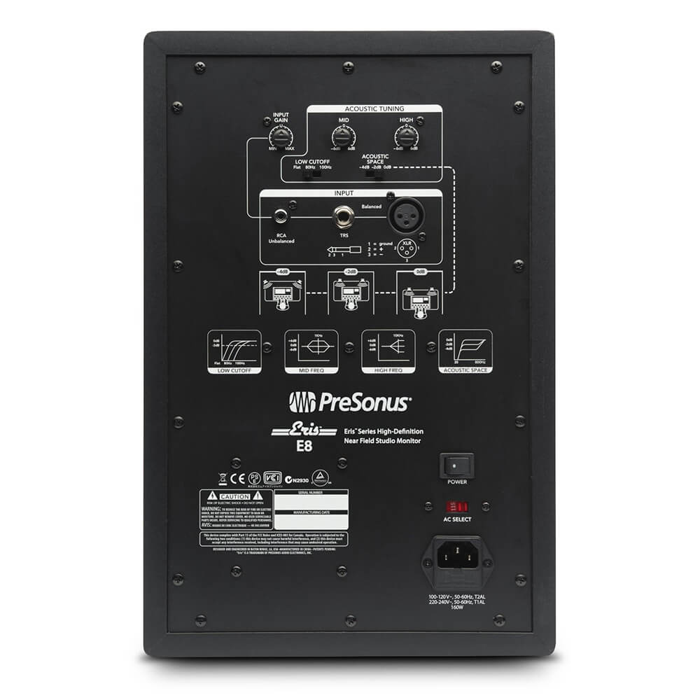 Presonus Eris E5 2-Way 5.25" Studio Monitor (Single)