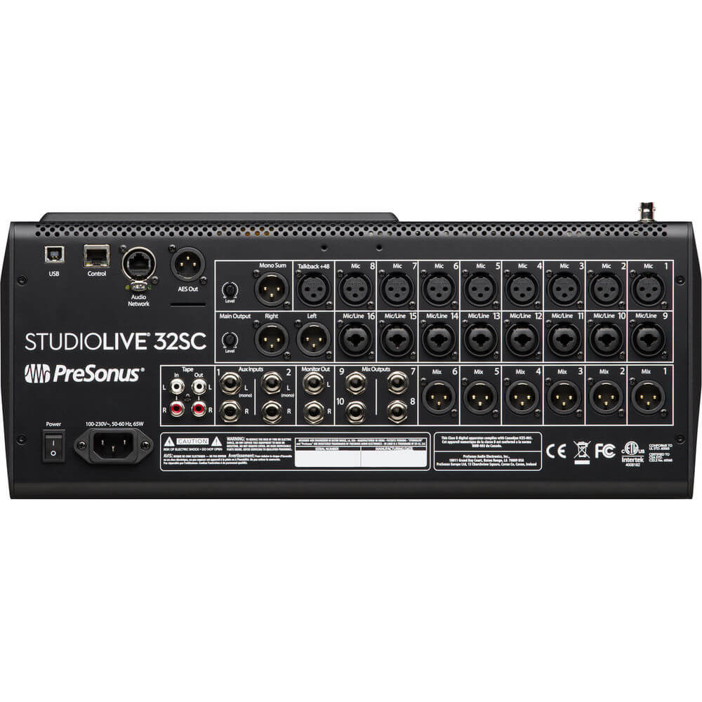 Presonus StudioLive 32SC 32-Channel Series III Digital Mixer with USB Audio Interface