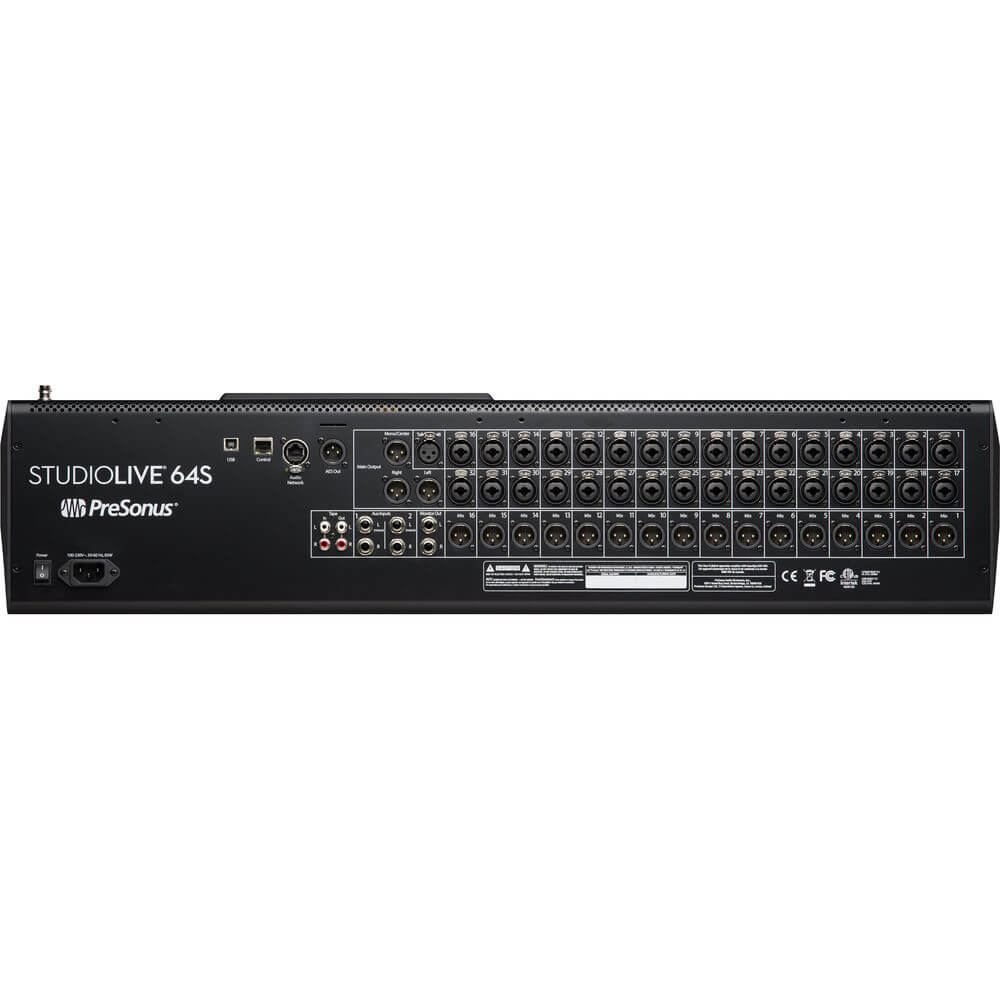 Presonus StudioLive 64S 64-Channel Series III Digital Mixer with USB Audio Interface