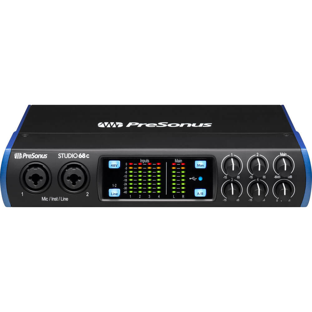 Presonus Studio 68C Type-C Audio Interface with StudioOne Artist Software