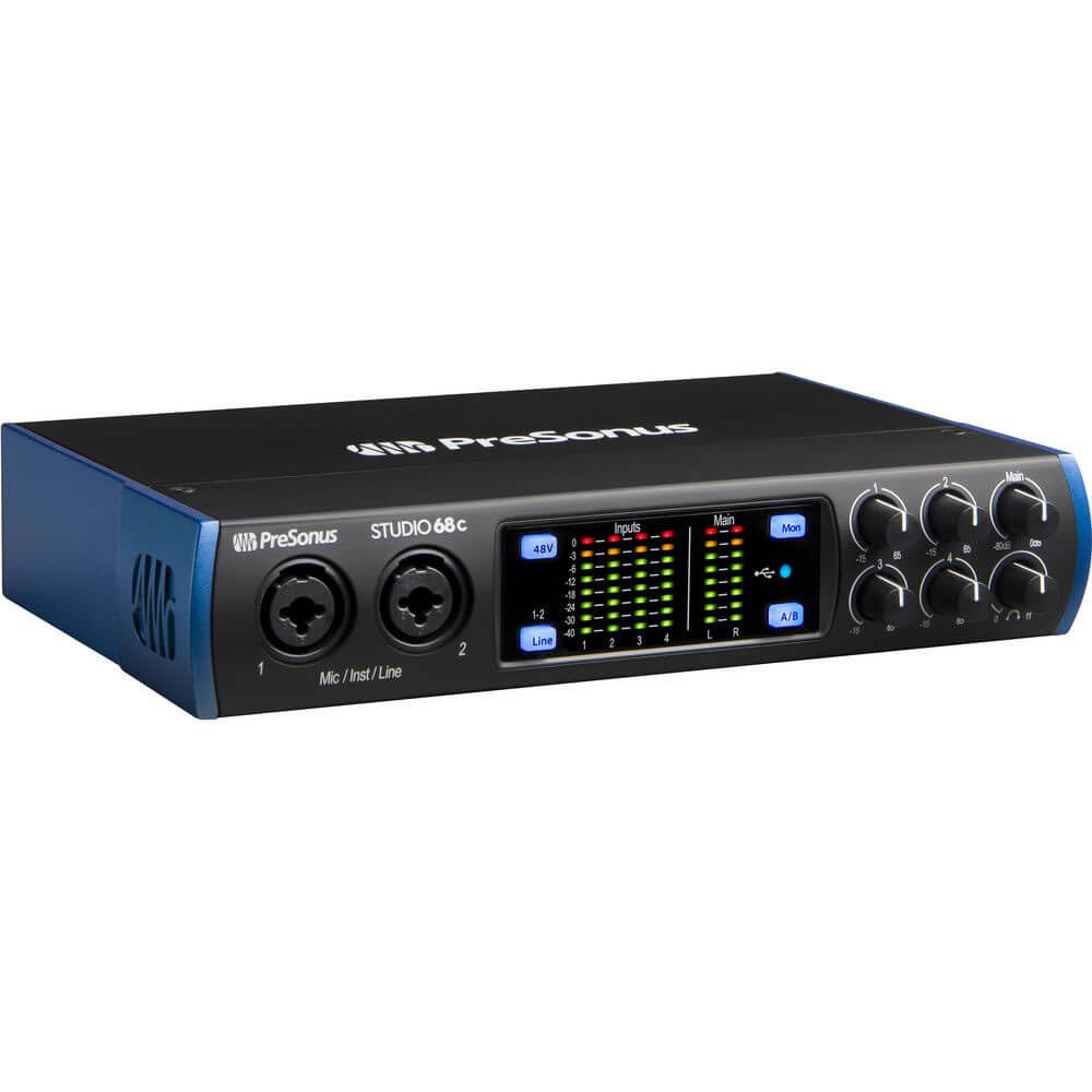 Presonus Studio 68C Type-C Audio Interface with StudioOne Artist Software
