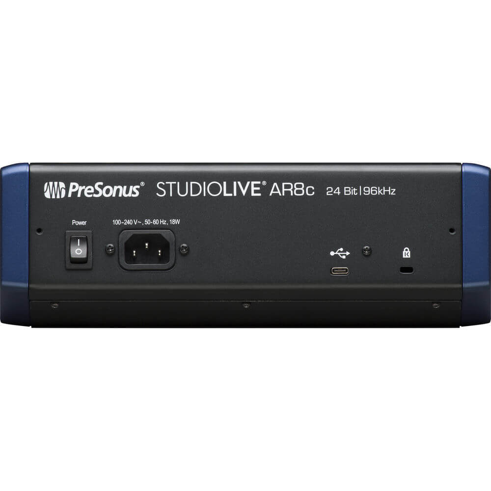 PreSonus StudioLive AR8C 8-Channel Hybrid Performance and Recording Mixer