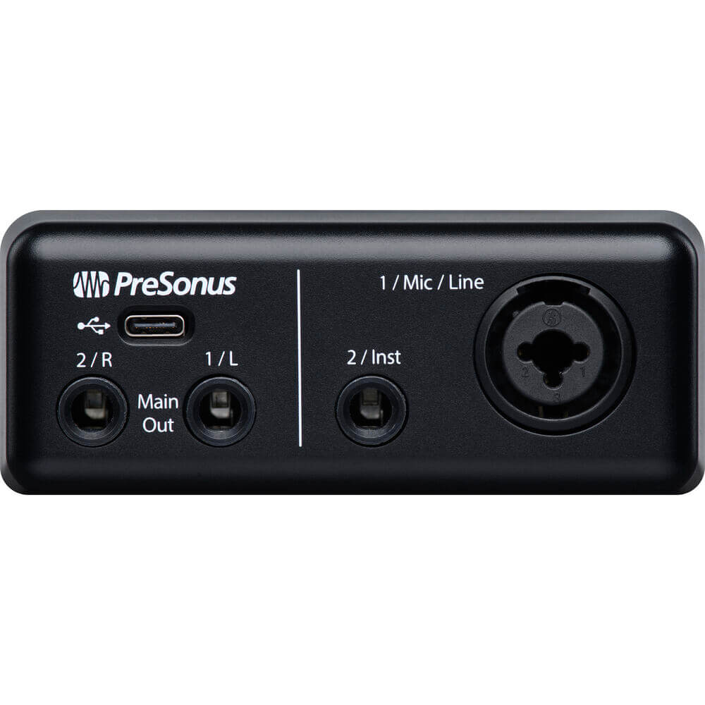 PreSonus AudioBox GO Ultracompact 2x2 USB Type-C Audio Interface