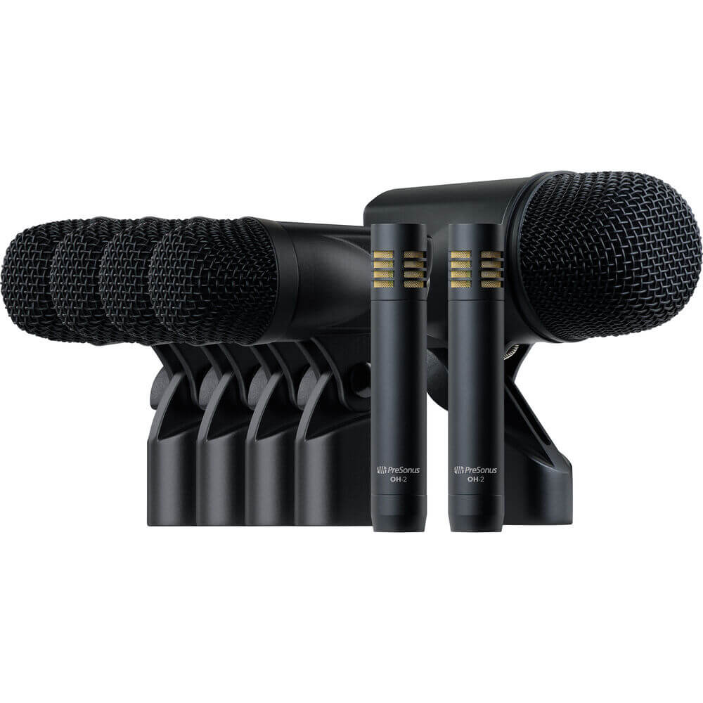 PreSonus DM-7 7-Piece Complete Drum Microphone Set