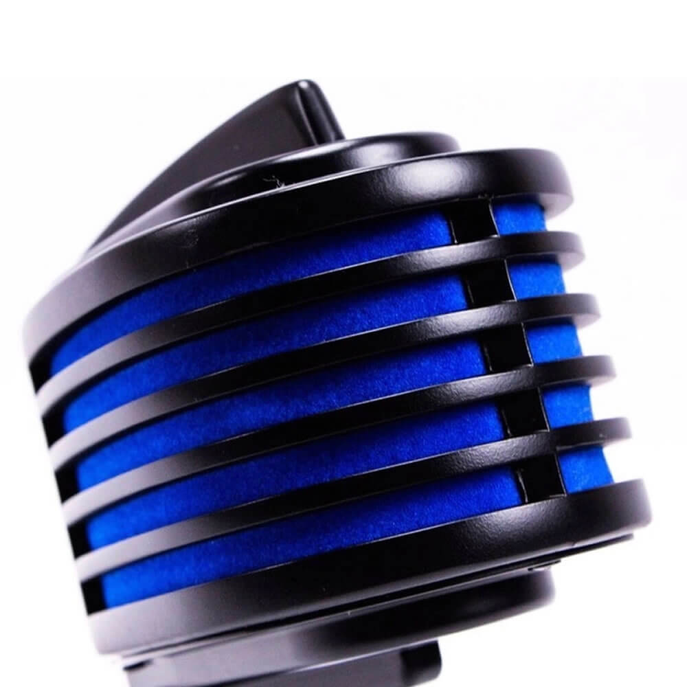 Heil Sound The Fin Dynamic Microphone Black Body Blue LED