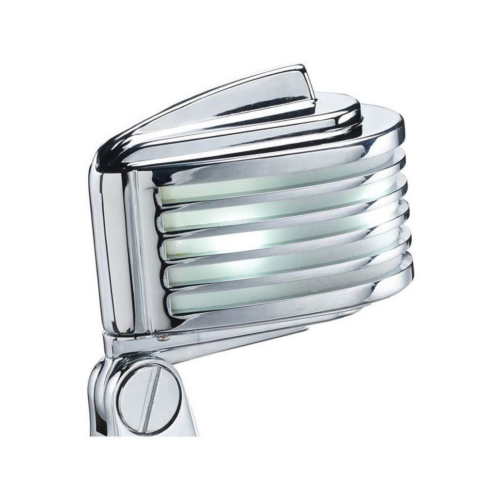 Heil Sound The Fin Dynamic Microphone Chrome Body White LED