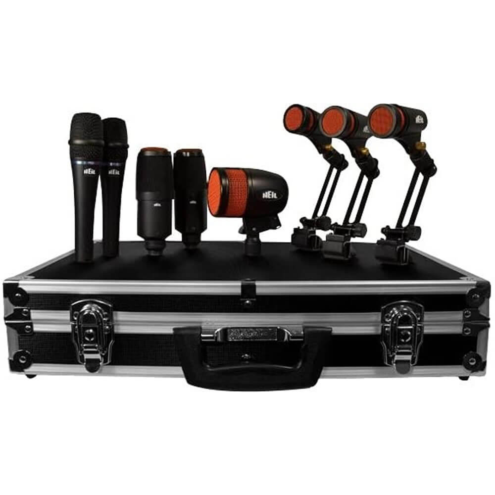 Heil Sound HDK-8 8-Piece Dynamic Drum Microphone Kit
