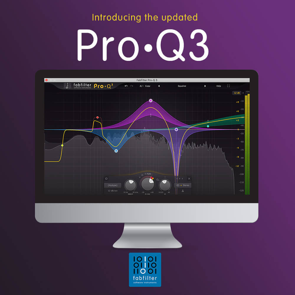 FabFilter Pro-Q 3 (Download)  Great Deals on Musical Instruments and Pro  Audio – e2genesis