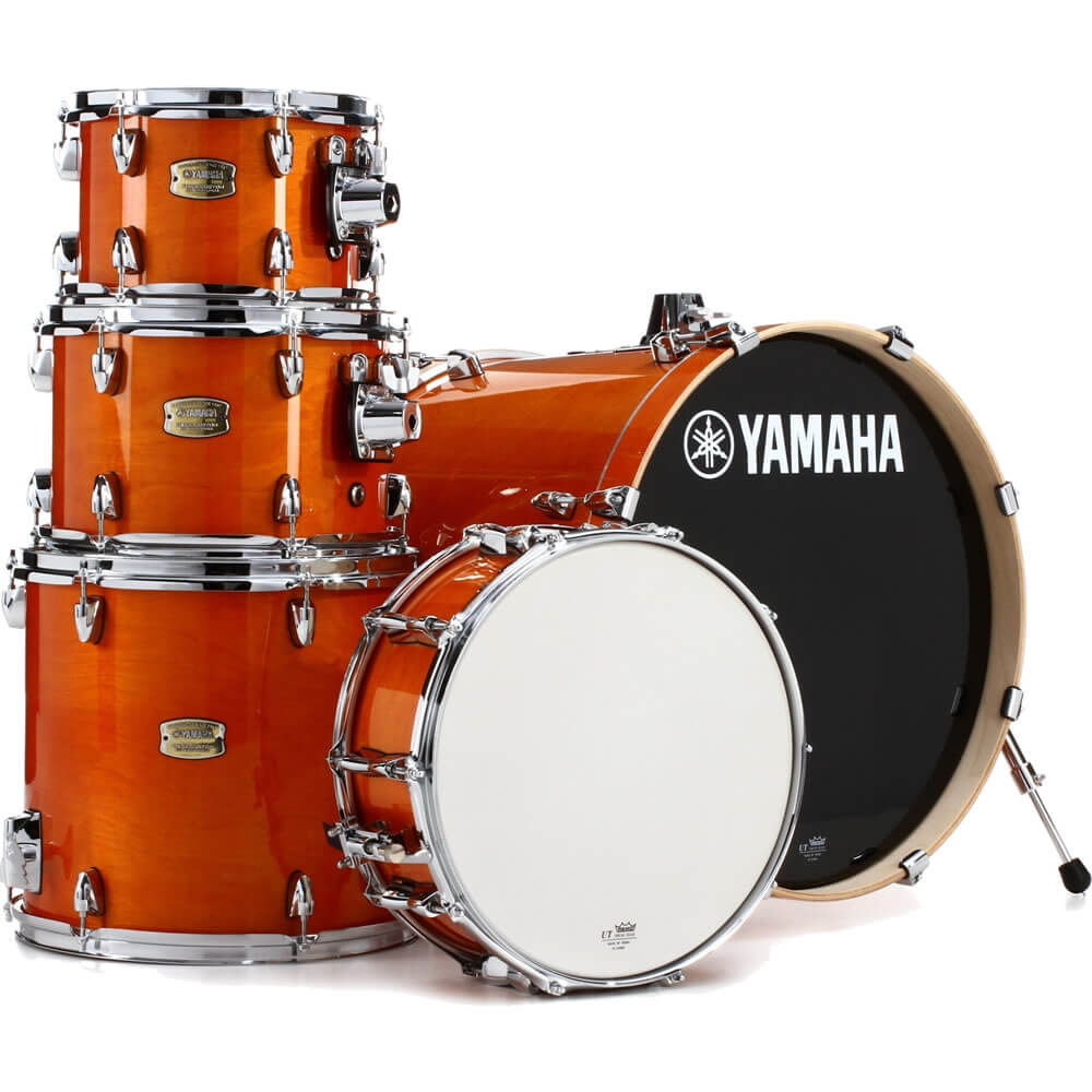 Yamaha Stage Custom Birch 5-Piece Shell Pack Honey Amber SBP0F50HA
