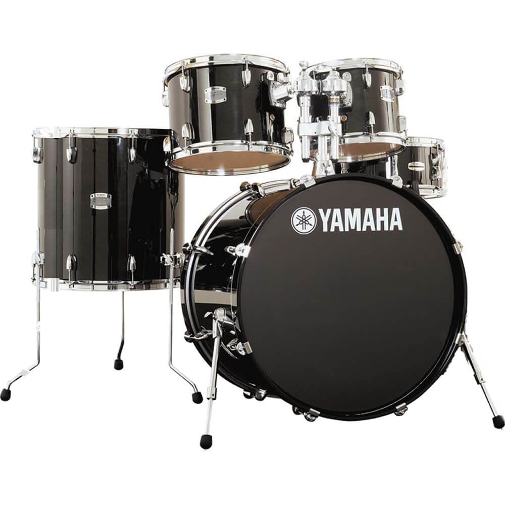 Yamaha Stage Custom Birch 5-Piece Shell Pack Raven Black SBP0F50RB