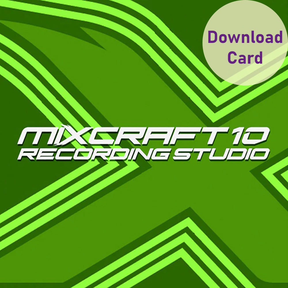 Acoustica Mixcraft 10.5 for Windows (Download Card)