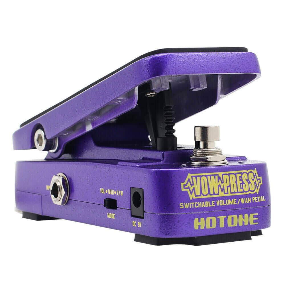 Hotone Vow Press Switchable Volume and Wah Pedal