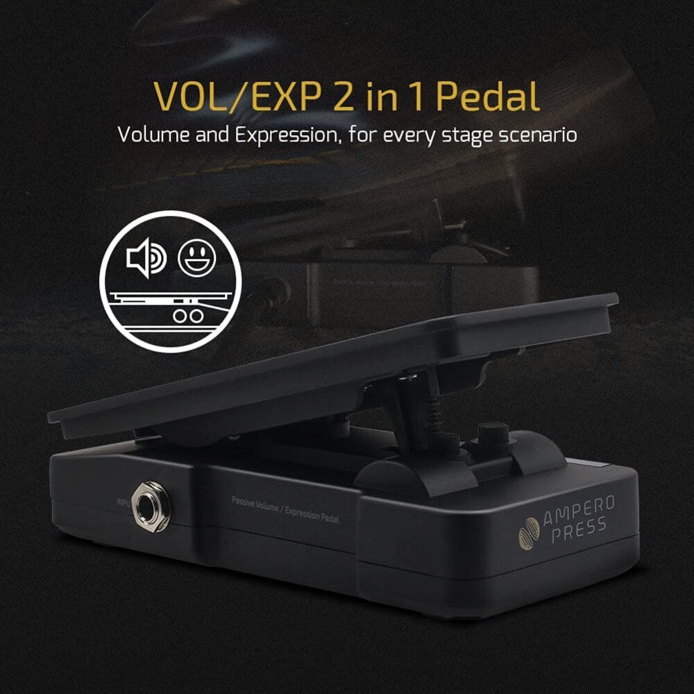 Hotone Ampero Press Volume Expression Guitar Effects Pedal