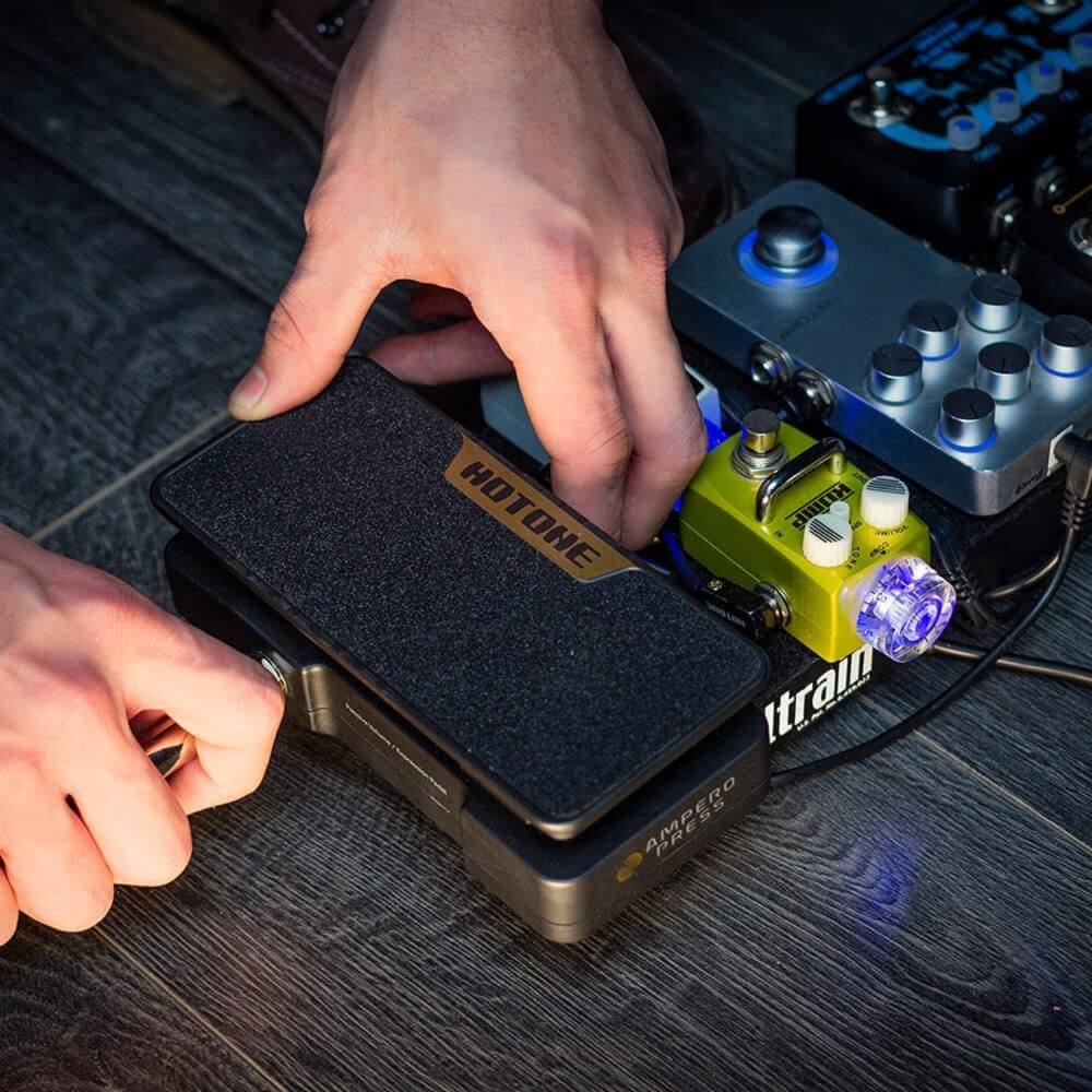Hotone Ampero Press Volume Expression Guitar Effects Pedal