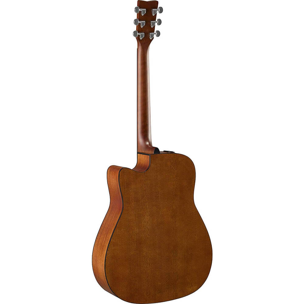 Yamaha FGX800C Acoustic Electric Folk Guitar Natural with FREE Padded 6-Pocket Gig Bag, Stand, Tuner, Strap, Guitar Picks, String Winder and Polishing Cloth