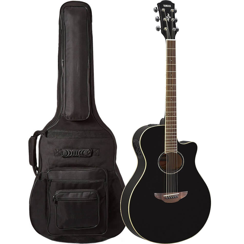 Yamaha APX600 OVS Thin Body Acoustic-Electric Guitar Old Violin Sunbur – A  Sound Education Inc