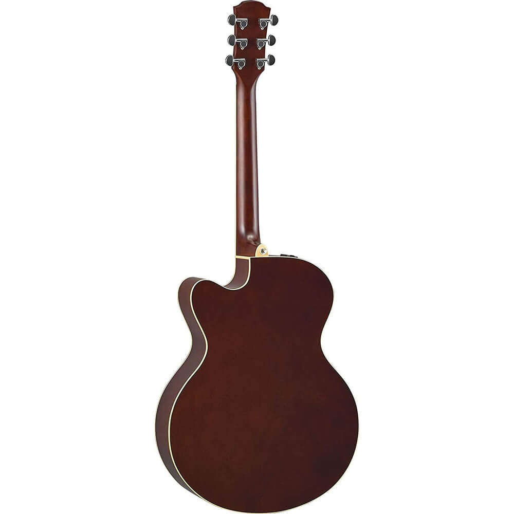 Yamaha CPX600 OVS Full Body Acoustic Electric Guitar (Old Violin Sunburst) with FREE Padded, 6-Pocket Guitar Gig Bag