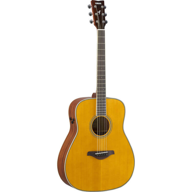 Yamaha FG-TA VT TransAcoustic Dreadnought Acoustic-Electric Guitar Vintage Tint