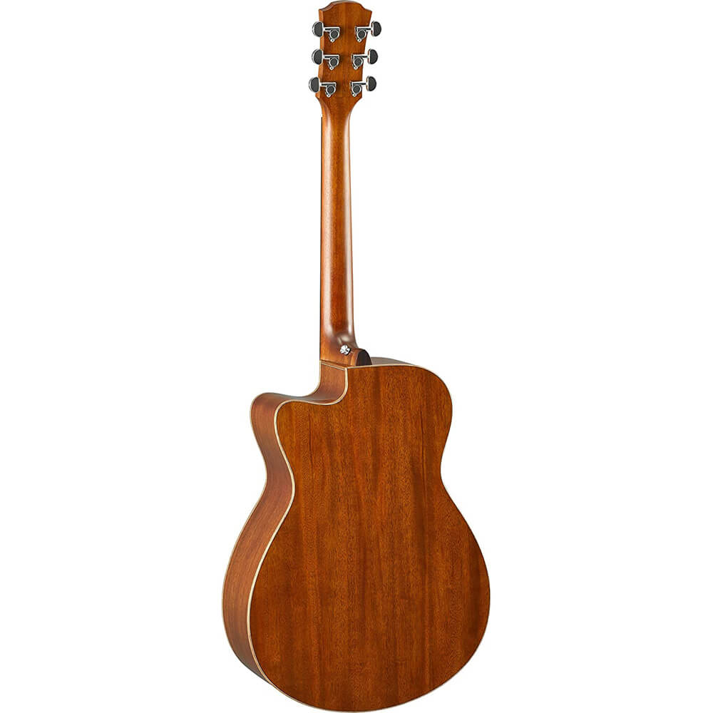 Yamaha A-Series AC1M TBS Cutaway Concert Acoustic-Electric Guitar Tobacco Sunburst Bundle with Gigbag, Stand, Tuner, Strap, Guitar Picks, String Winder and Polishing Cloth