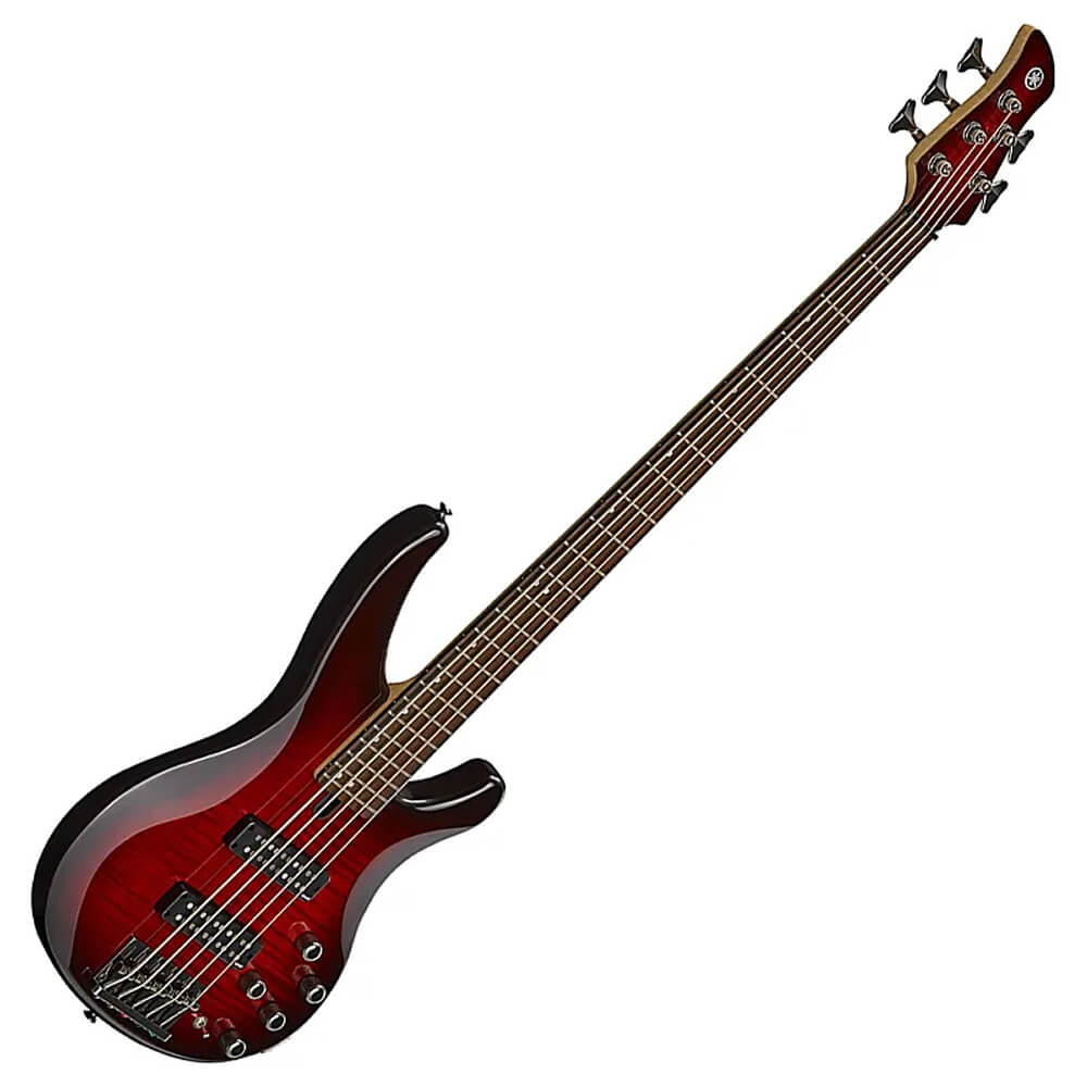 Yamaha TRBX605FM DRB 5-String Electric Bass Dark Red Burst