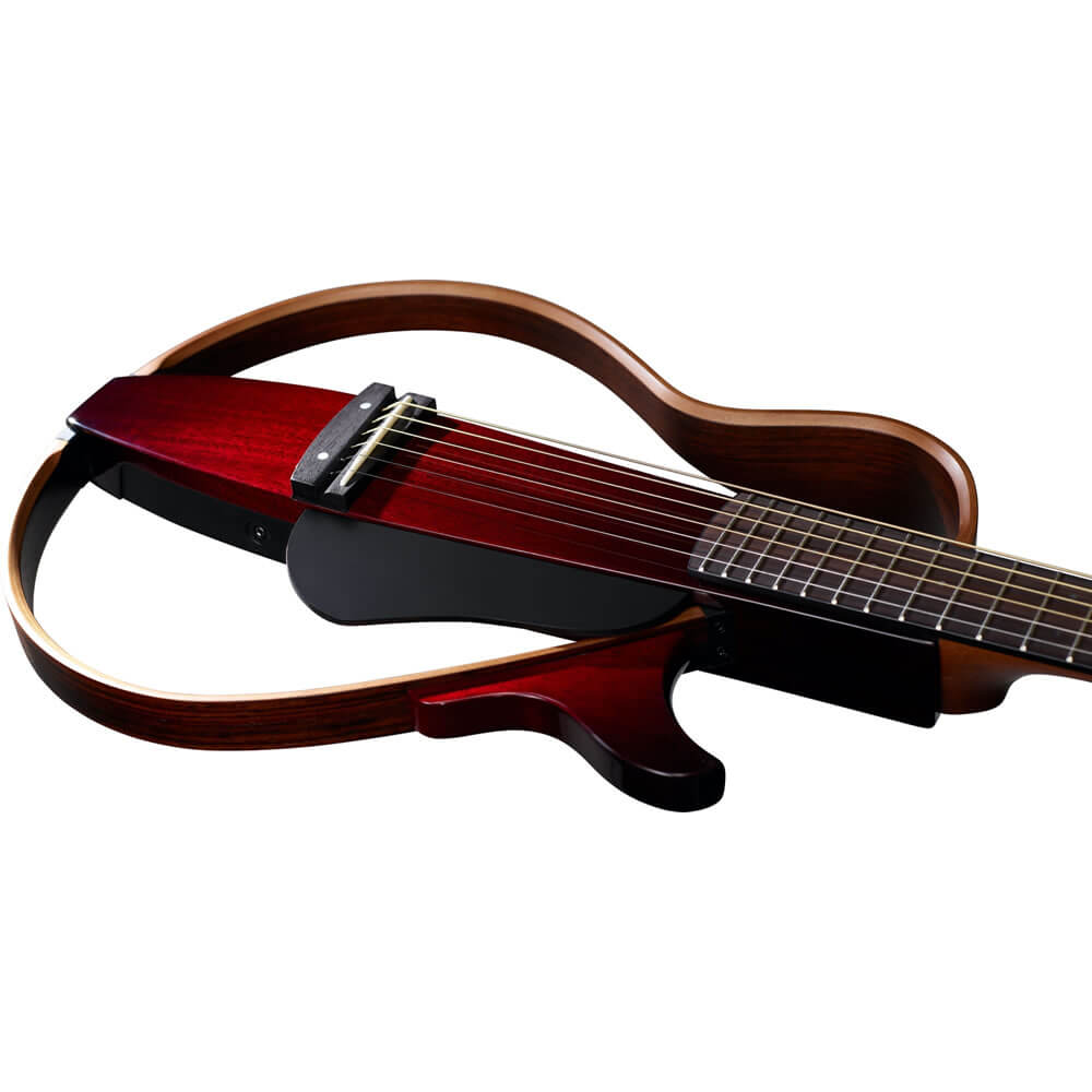 Yamaha SLG200S Steel String Silent Guitar (Crimson Red Burst)