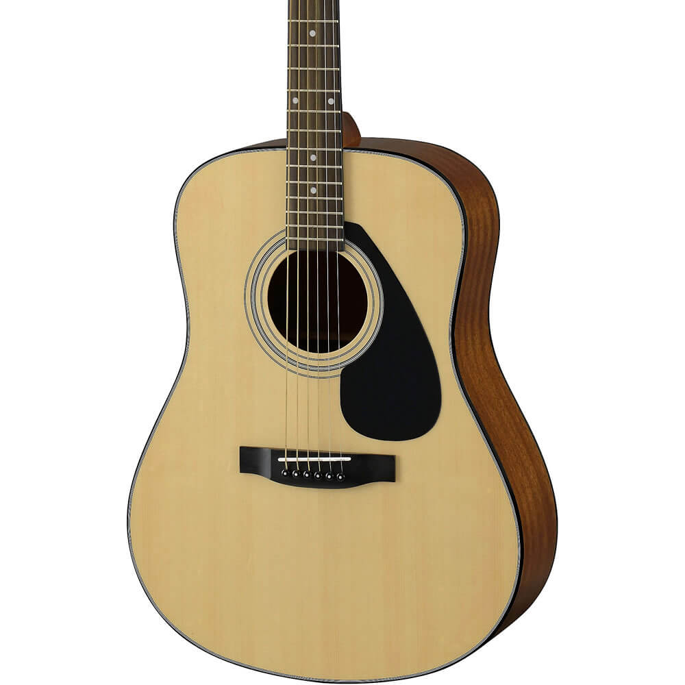 Yamaha F325D Dreadnought Acoustic Guitar Natural with Padded 6-Pocket Acoustic Guitar Gig Bag