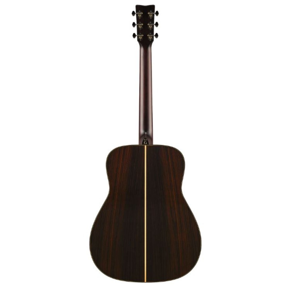 Yamaha FG9 R NT Ultra-Premium Dreadnought Style Acoustic Folk Guitar with Hardshell Case - Natural with Indian Rosewood Back & Sides