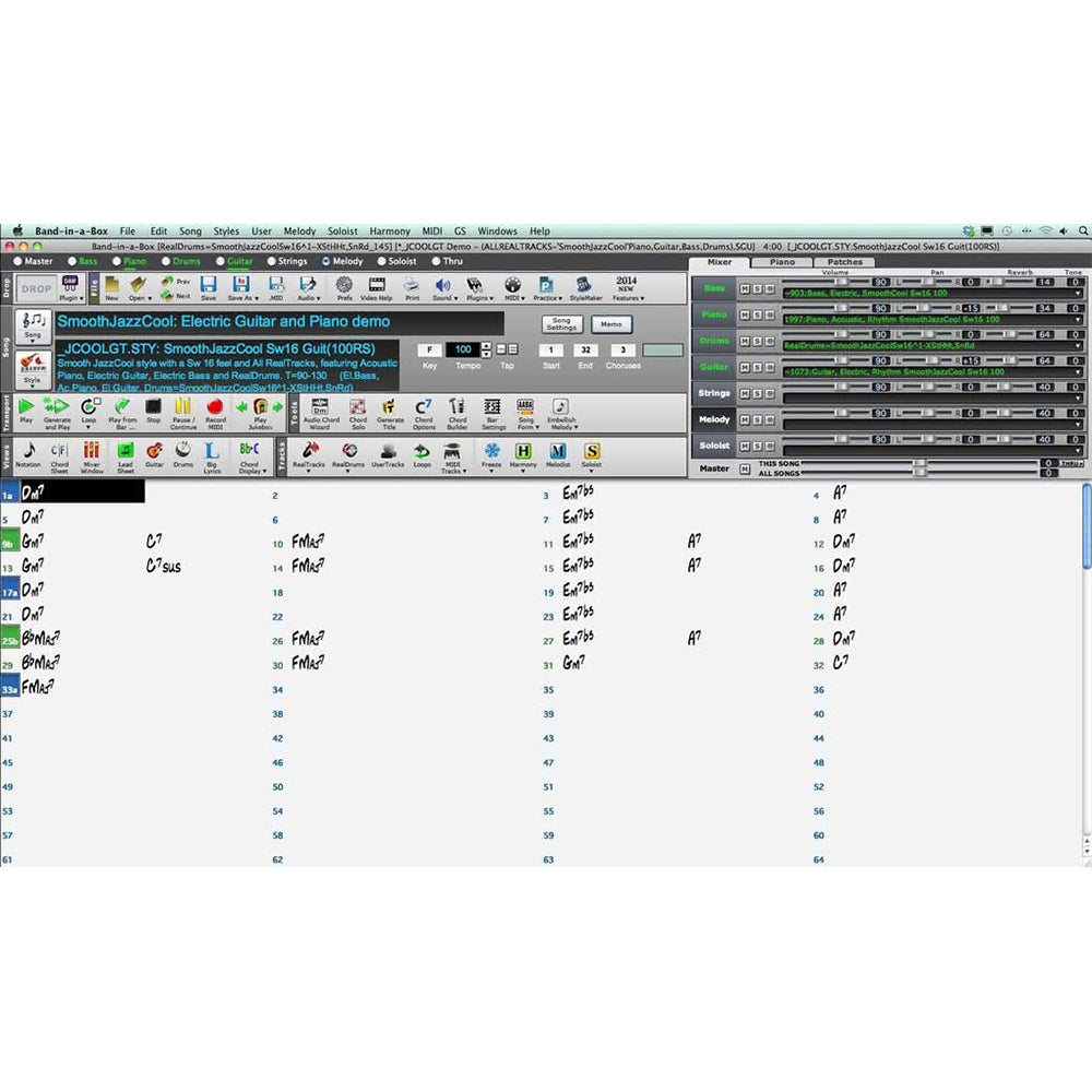 Band-in-a-Box 2024 Pro MacOS