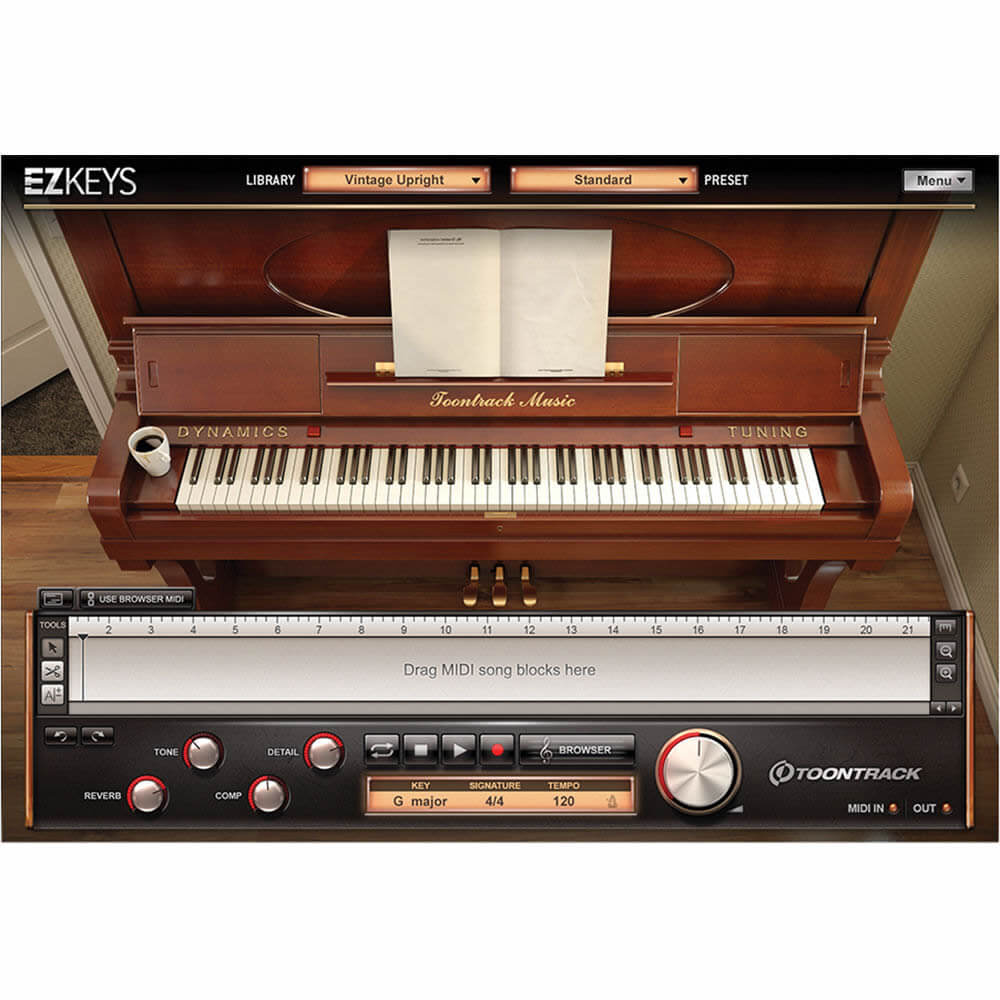 Toontrack EZKeys Vintage Upright (Download)