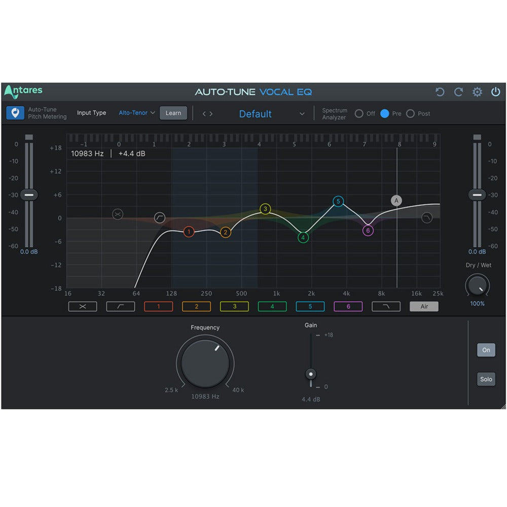 Antares Auto-Tune Vocal EQ Software Plug-In (Download)