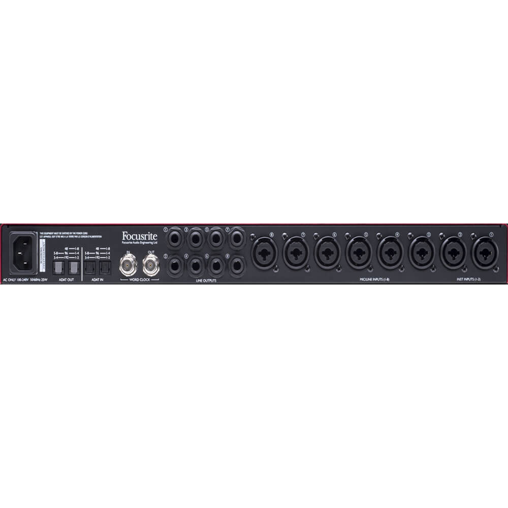 Focusrite Scarlett OctoPre Dynamic 8-channel Mic/Line Preamplifier