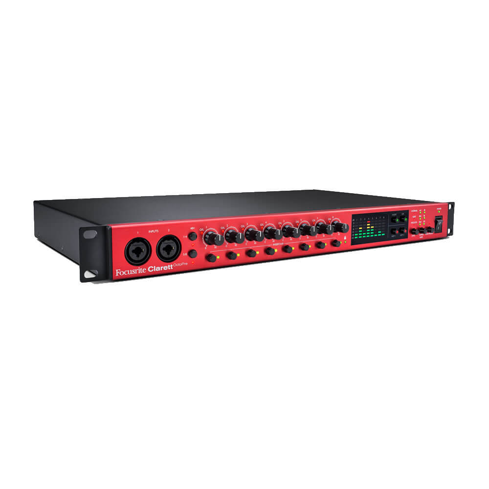 Focusrite Clarett OctoPre 8-channel 24-bit/192kHz AD/DA
