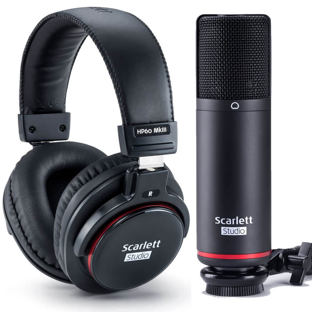 Focusrite Scarlett Solo Studio (3rd Gen) Complete Recording Package