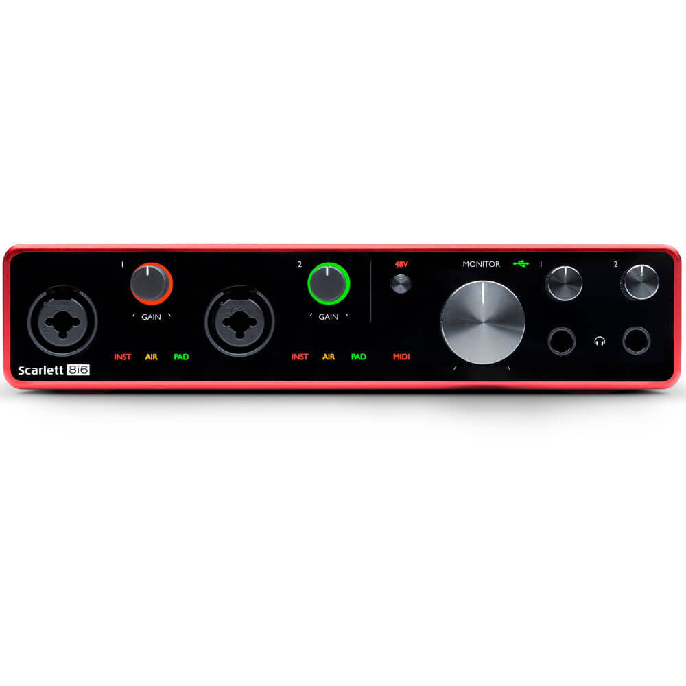 Focusrite Scarlett 8i6 (3rd Gen) USB Audio Interface