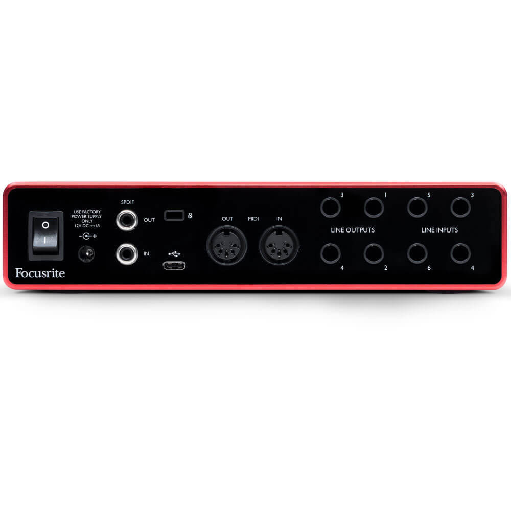 Focusrite Scarlett 8i6 (3rd Gen) USB Audio Interface