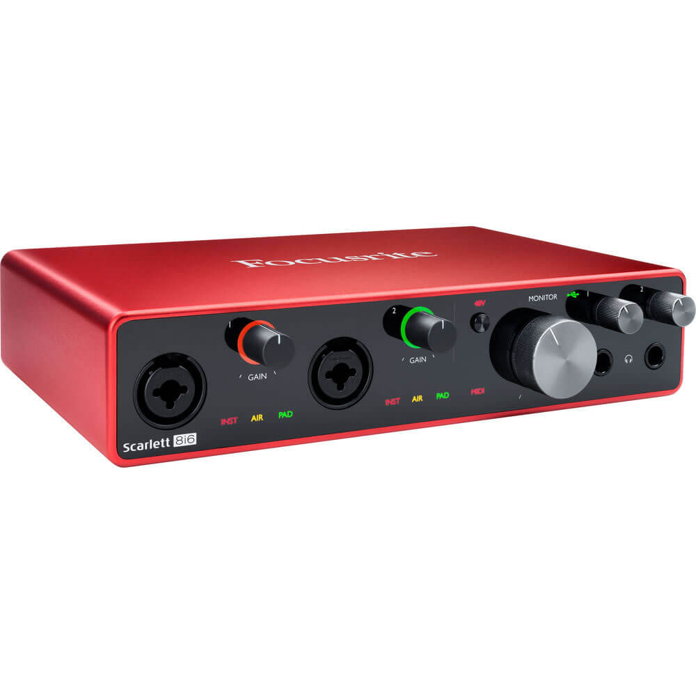 Focusrite Scarlett 8i6 (3rd Gen) USB Audio Interface