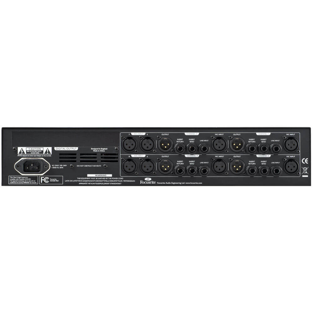 Focusrite ISA428 MkII Microphone Preamp