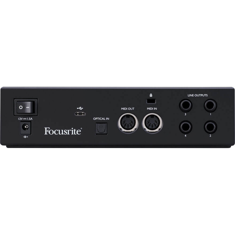 Focusrite Clarett+ 2Pre 10-in 4-out USB-C Audio Interface
