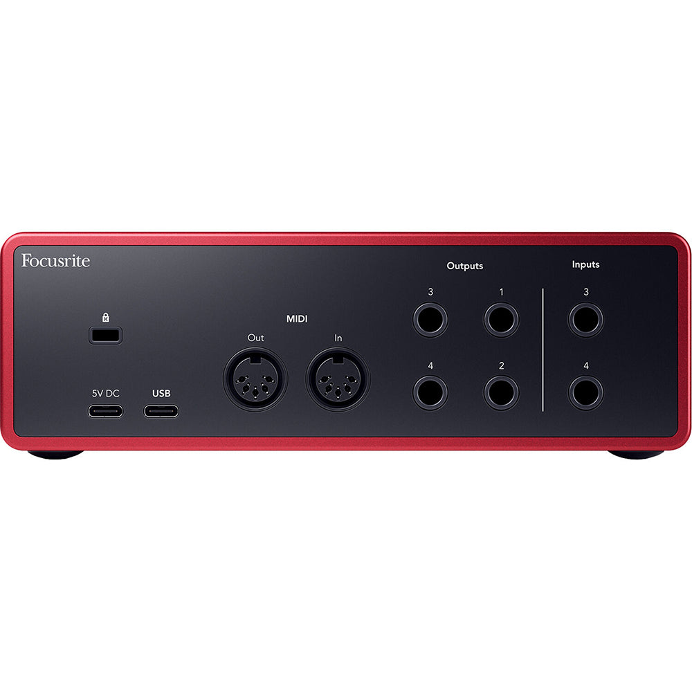 Focusrite Scarlett 4i4 (4th Gen) Audio Interface AMS-SCARLETT-4I4-4G
