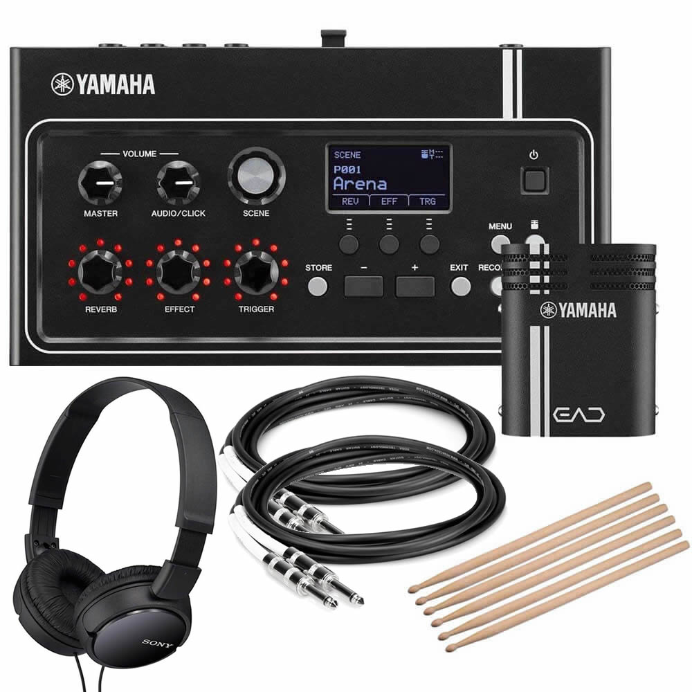 Yamaha EAD10 Electronic Acoustic Drum Module Bundled with 1 x On