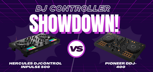 The Hercules DJControl Inpulse 500 vs Pioneer DDJ-400