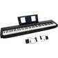 Yamaha P45B 88-key Black Digital Piano Bundle with Durable Folding X-Stand & X-Style Folding Piano Bench