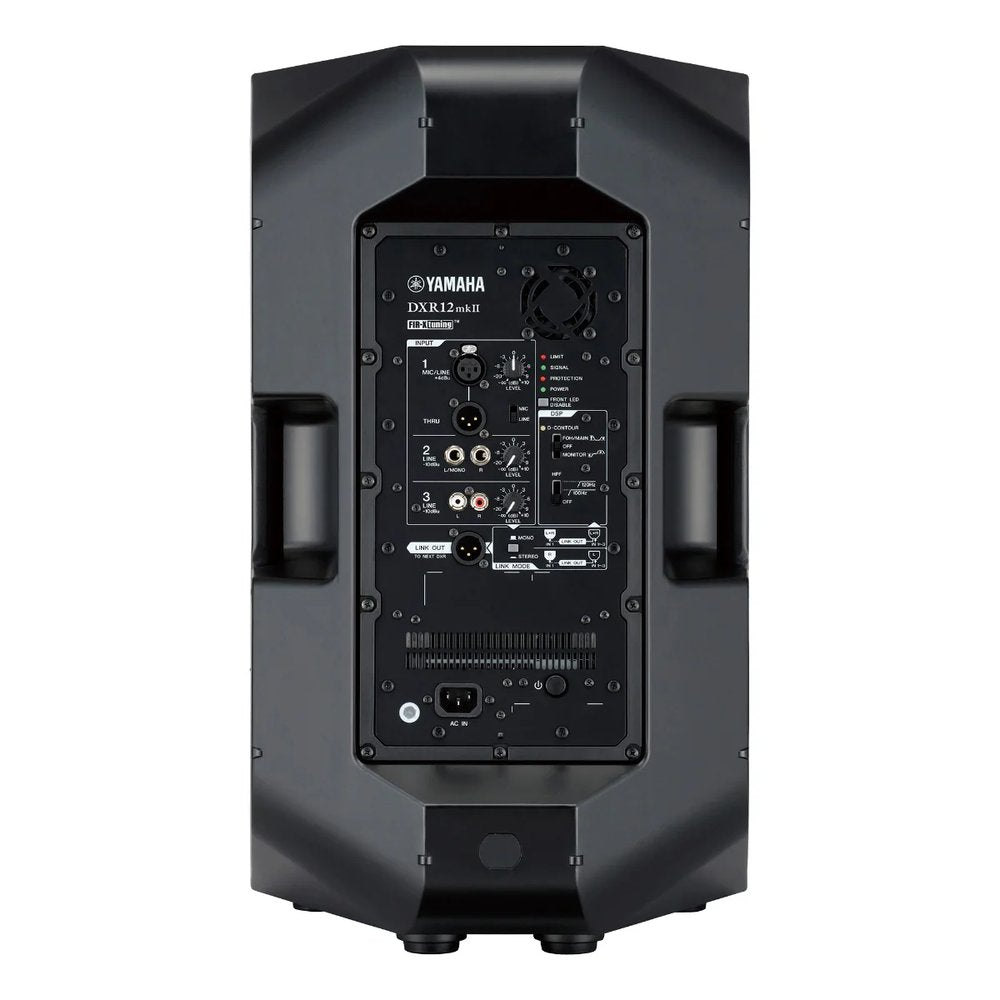 Yamaha Dxr12MkIII - Powered 12 Inch Full Range Loudspeaker with Black Plastic Abs